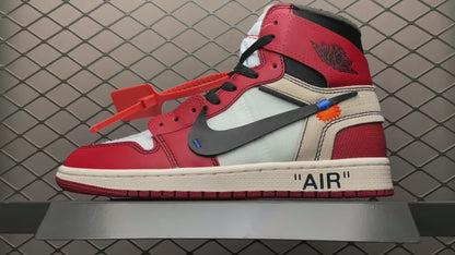 AJ 1 Retro High OG x OW 'Chicago'