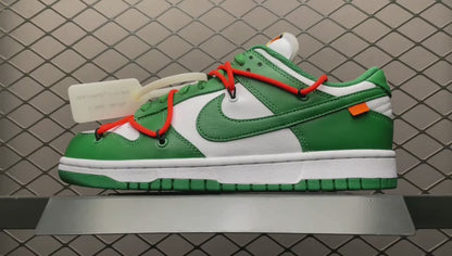 Dunk Low x OW 'Pine Green'