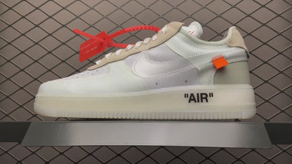 AF 1 Low x OW 'The Ten' White