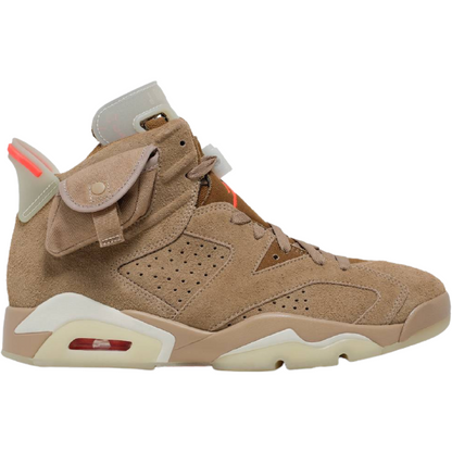 AJ 6 Retro x Travis Scott 'British Khaki'