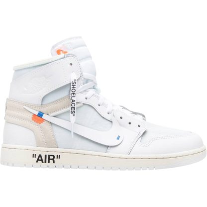 AJ 1 Retro High OG x OW 'White' 2018