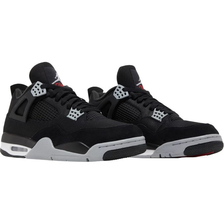 AJ 4 Retro SE 'Black Canvas'