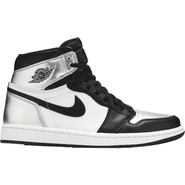 AJ 1 Retro High OG 'Silver Toe'