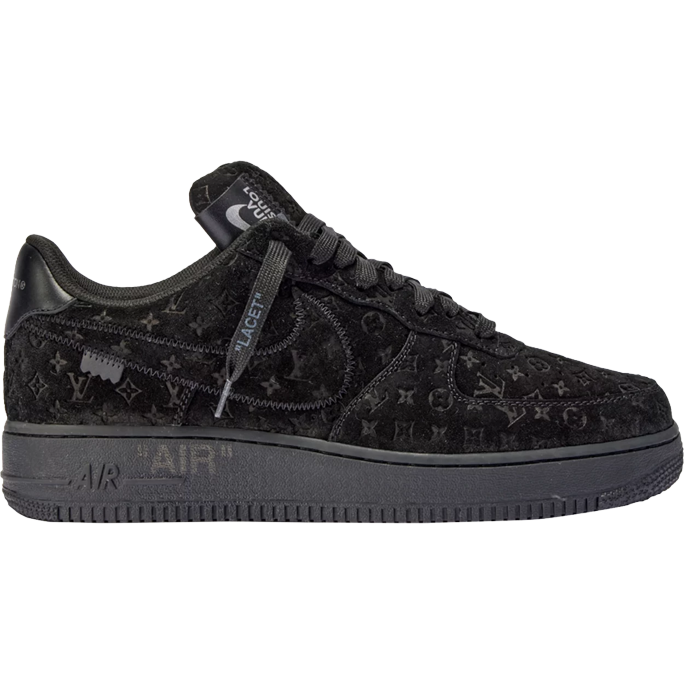 AF 1 Low x LV 'Triple Black'