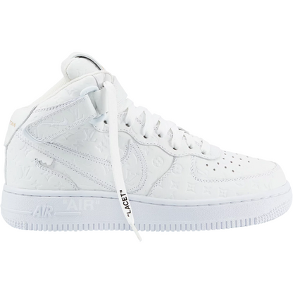 AF 1 Mid x LV 'Triple White'