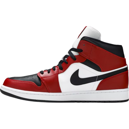 AJ 1 Mid 'Chicago Black Toe'