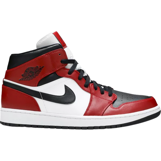 AJ 1 Mid 'Chicago Black Toe'