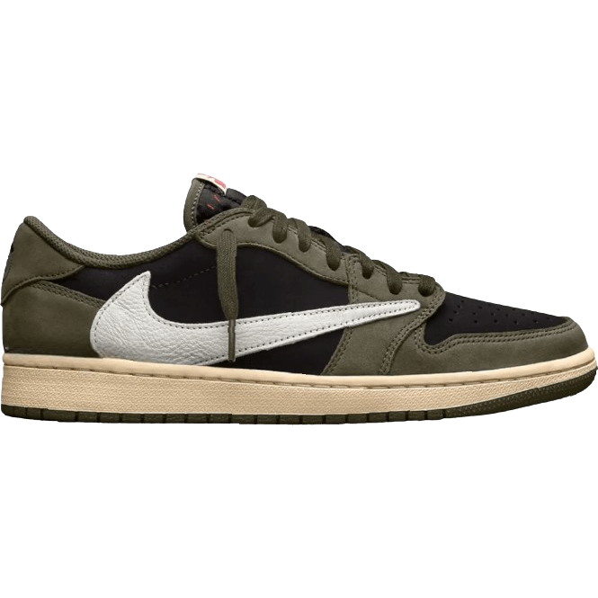 AJ 1 Low x Travis Scott 'Black Olive'