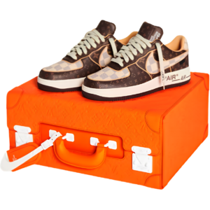AF 1 Low x LV ‘Monogram Brown Damier Azur’