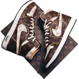 AJ 1 High x LV Customs