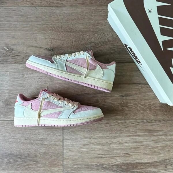 Customer photo of AJ 1 Low x Travis Scott Baby Pink