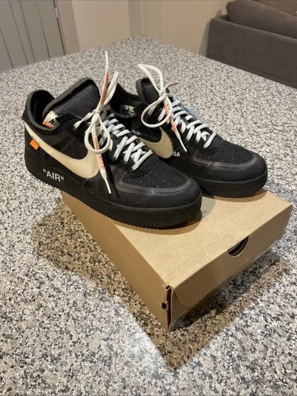 Customer photo of AF 1 Low x OW Black