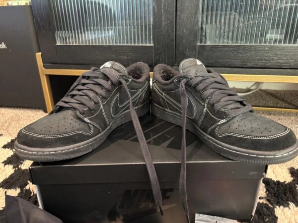 Customer photo of AJ 1 Low OG SP x Travis Scott Black Phantom