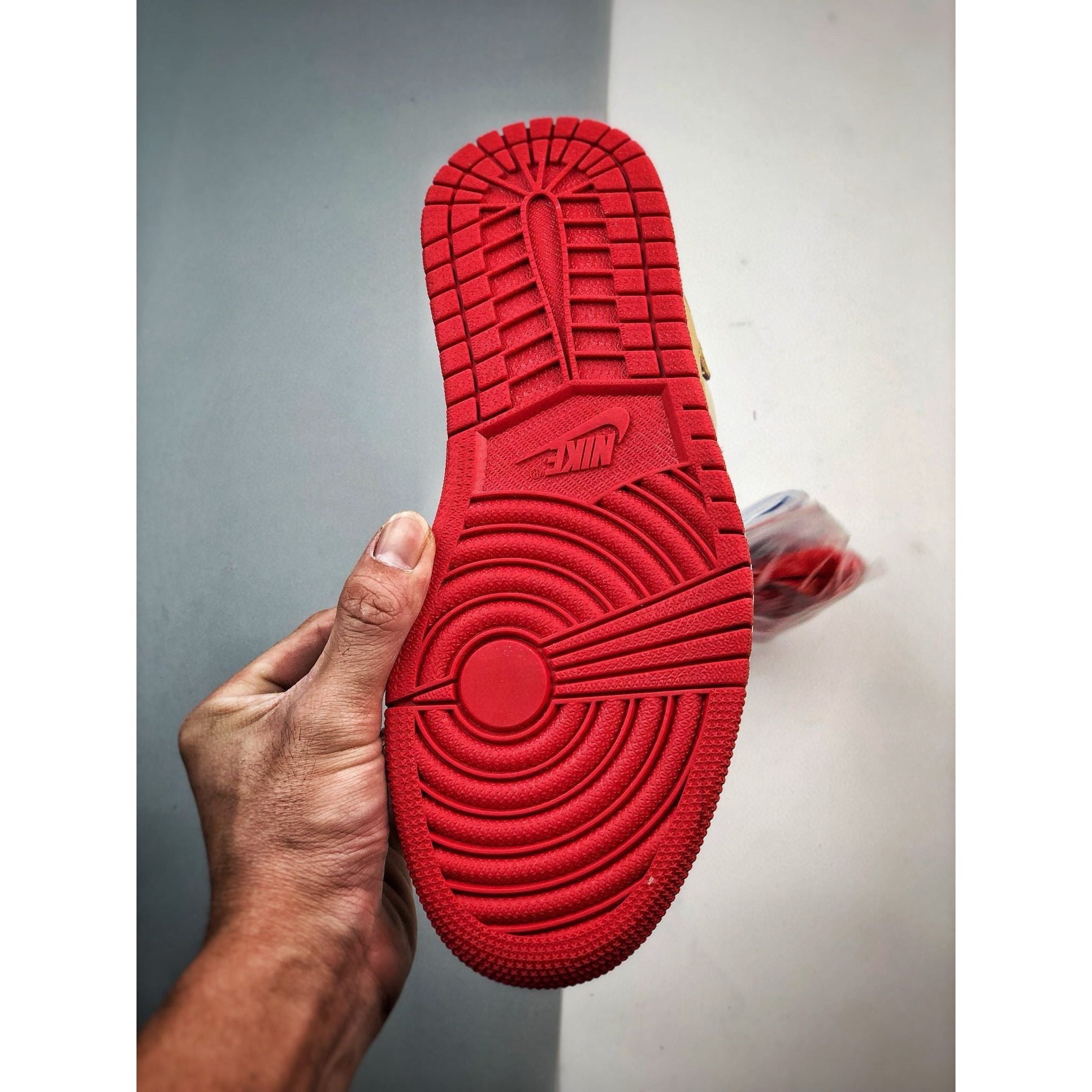 AJ 1 Retro Low x Travis Scott 'Red' Customs - Image 8