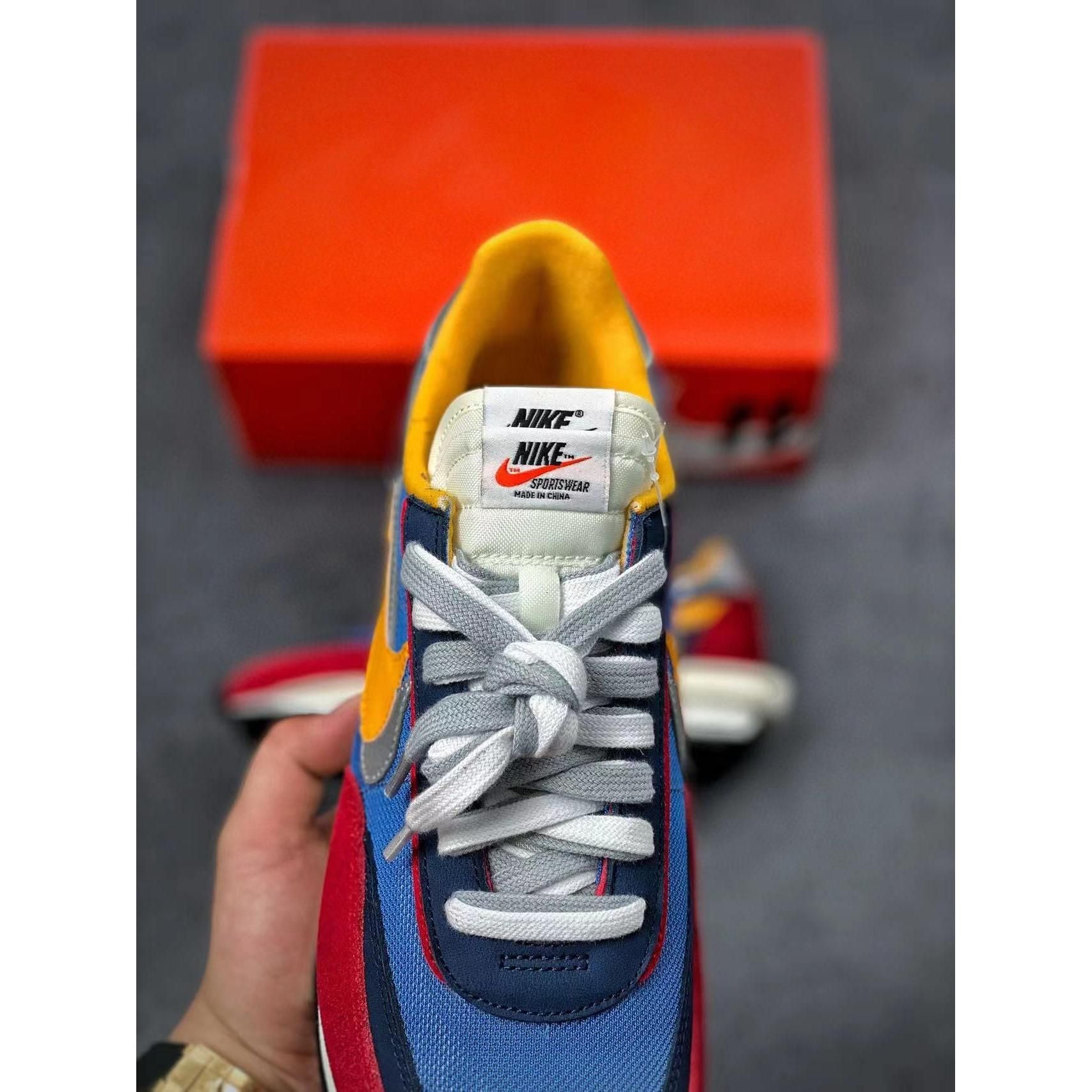 Sacai x LDWaffle 'Varsity Blue' - Image 4