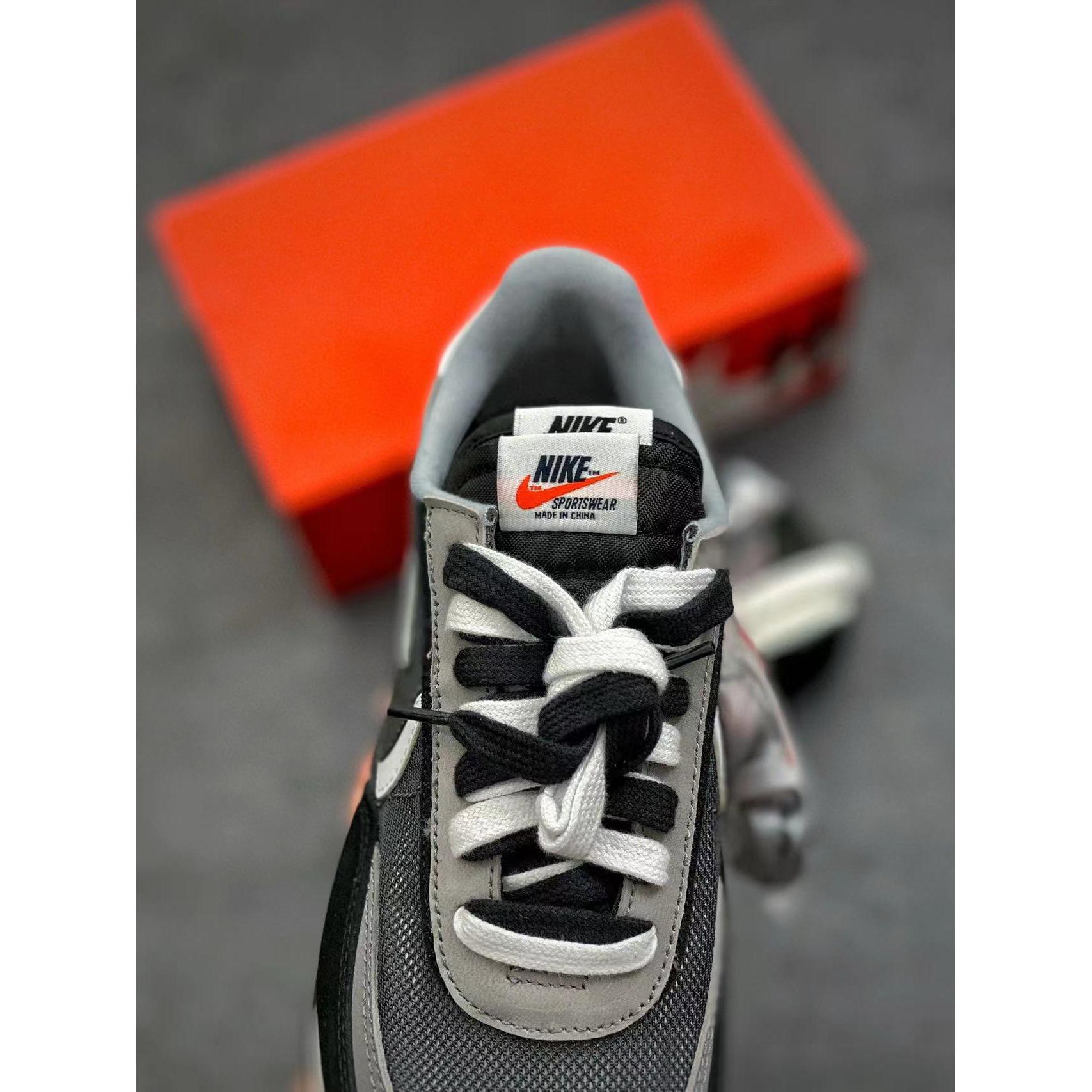 Sacai x LDWaffle 'Black' - Image 7