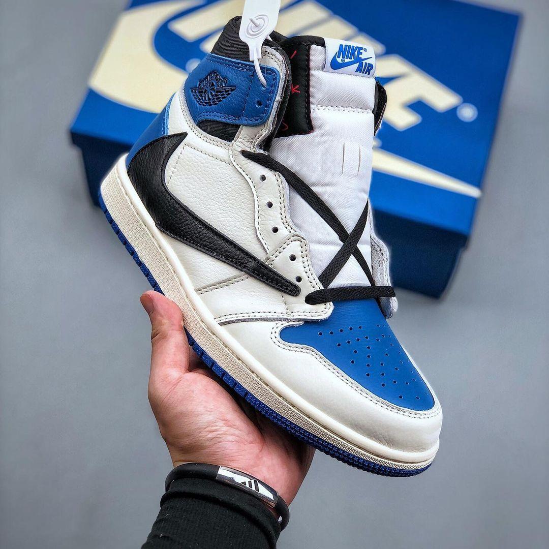 AJ 1 Retro High x Travis Scott x Fragment Design - Image 2