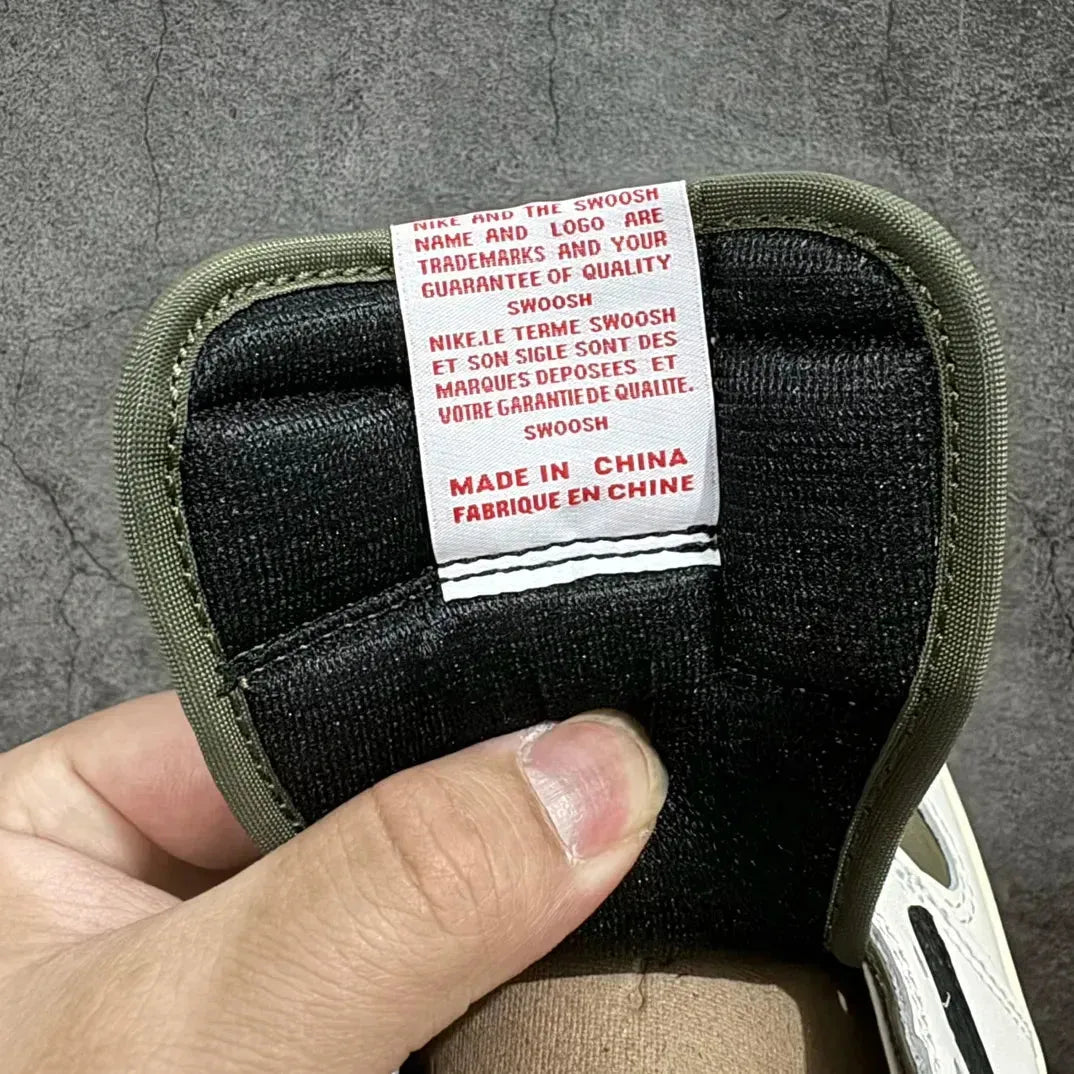 AJ 1 Retro Low x Travis Scott 'Medium Olive' - Image 8
