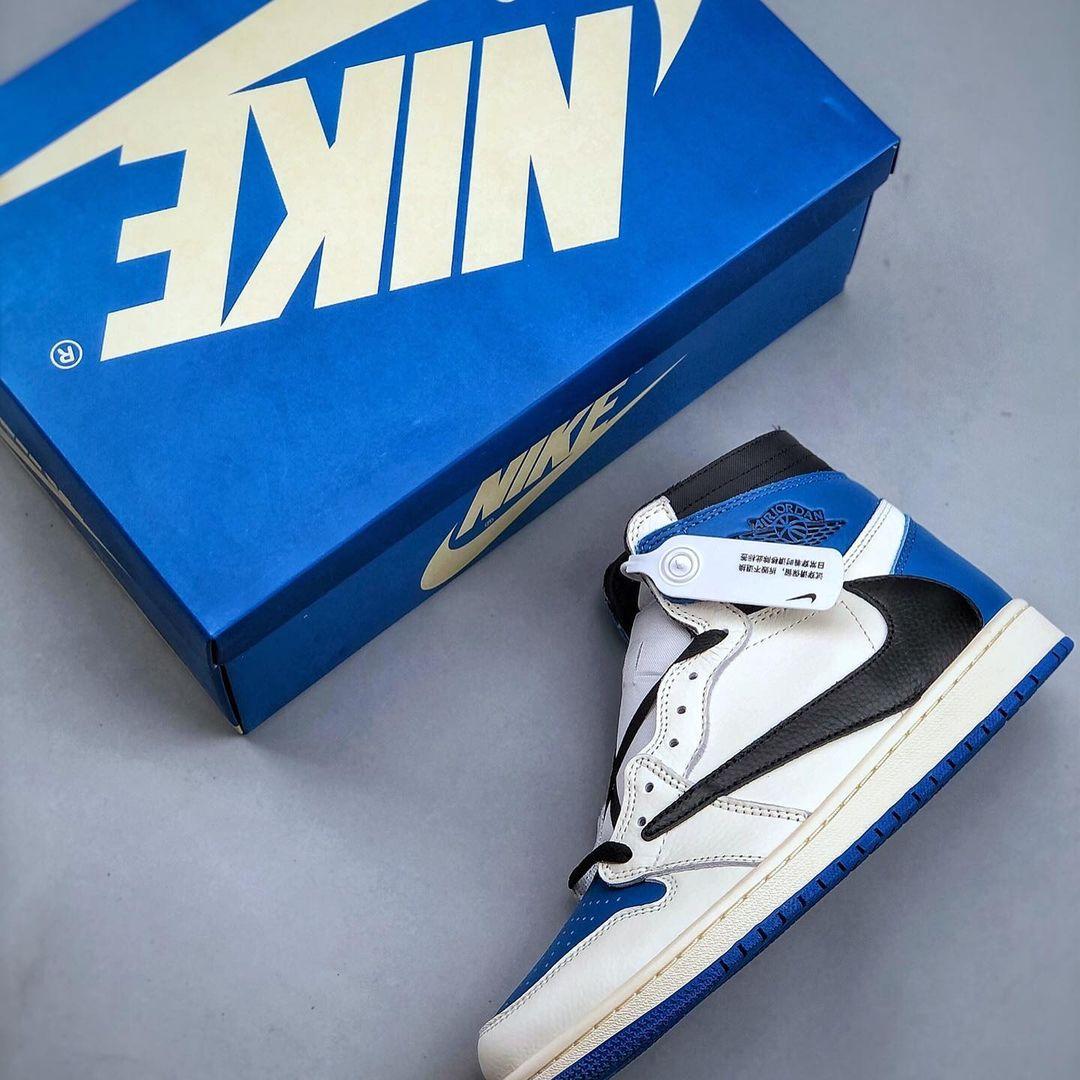 AJ 1 Retro High x Travis Scott x Fragment Design - Image 7