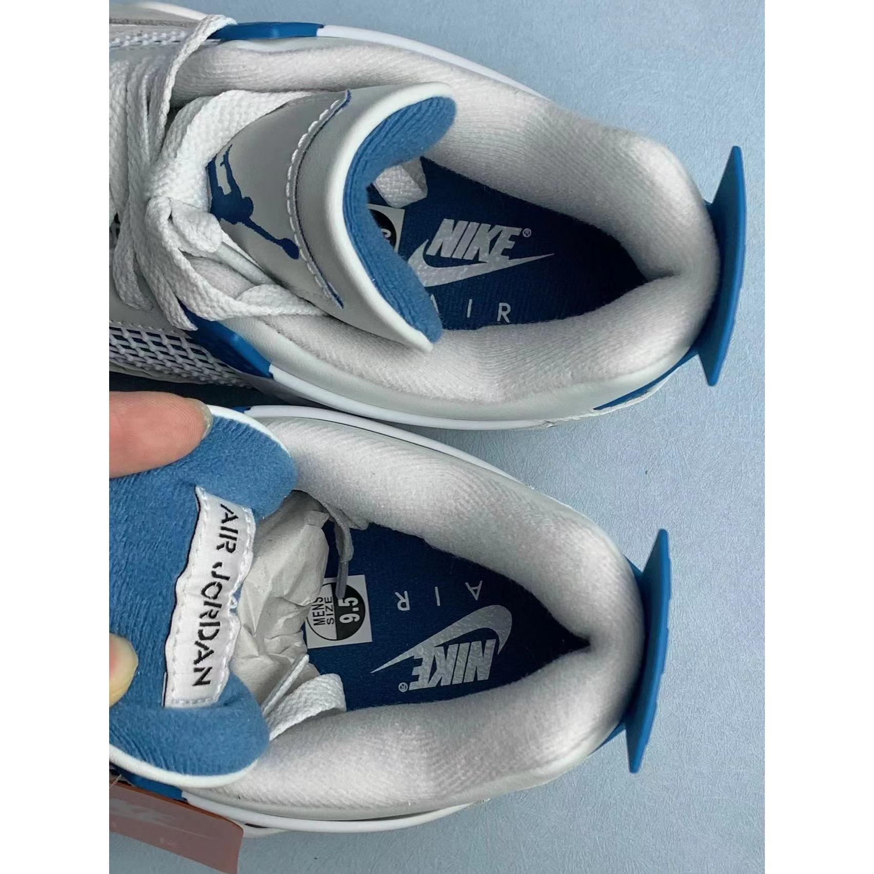 AJ 4 'Military Blue' 2024 - Image 3