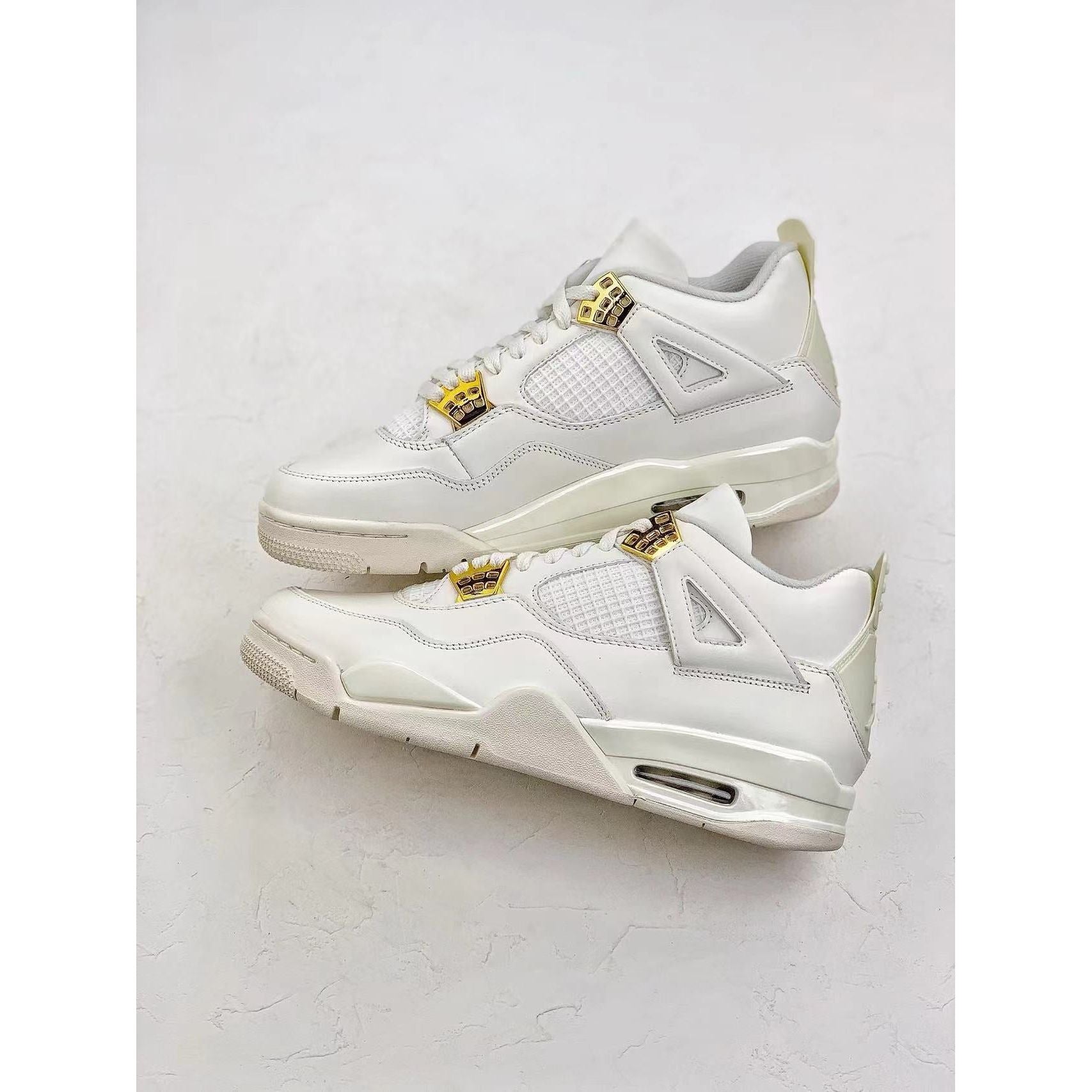 AJ 4 Retro 'Metallic Gold' - Image 8