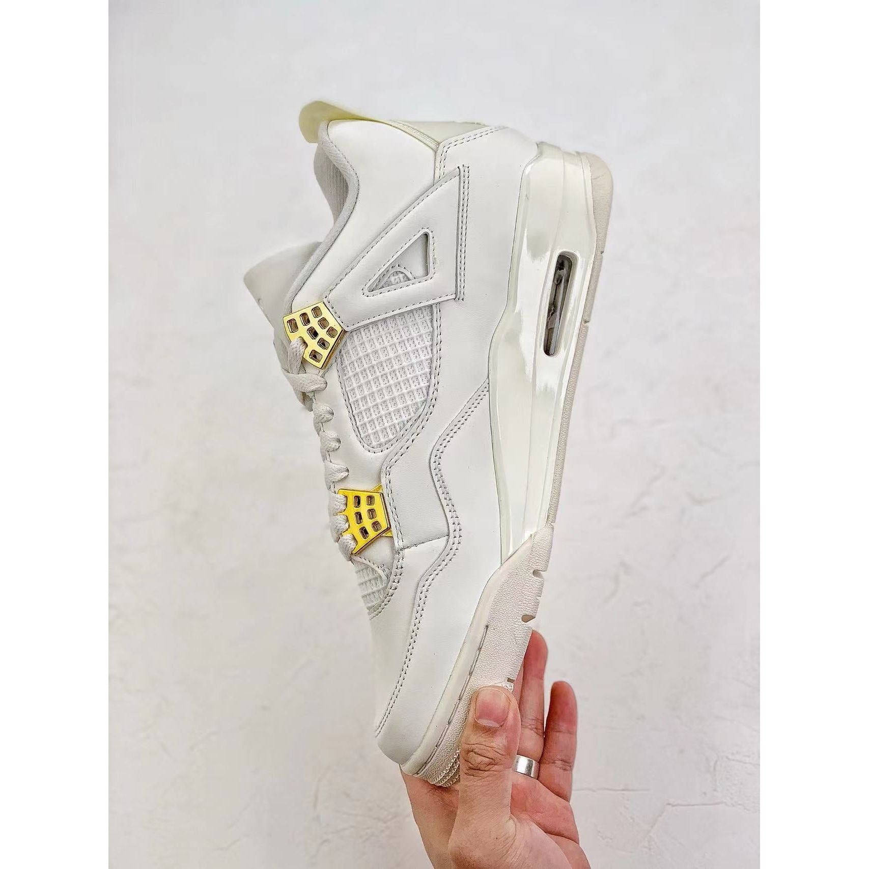 AJ 4 Retro 'Metallic Gold' - Image 6