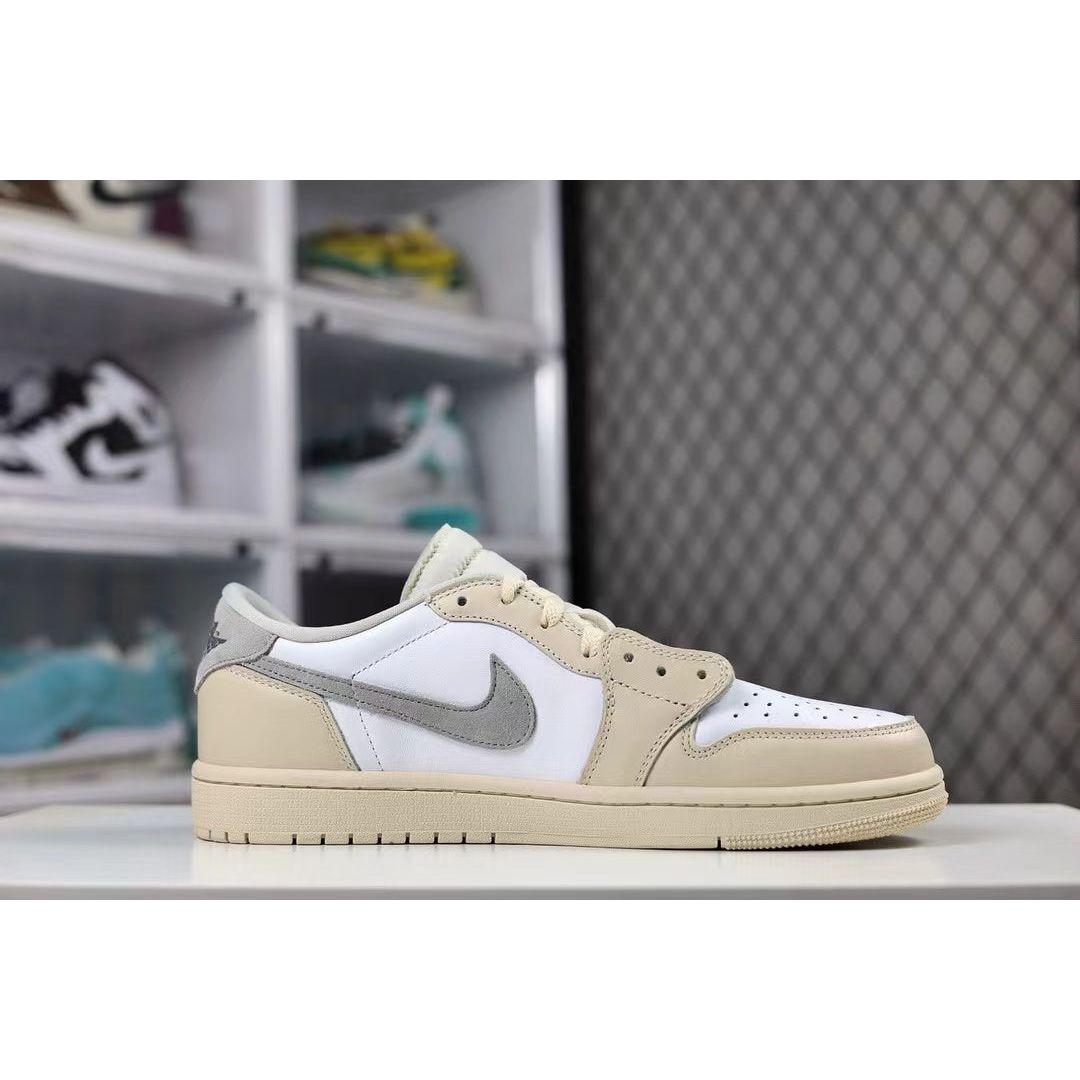 AJ 1 Low x OW 'Beige' Customs - Image 7