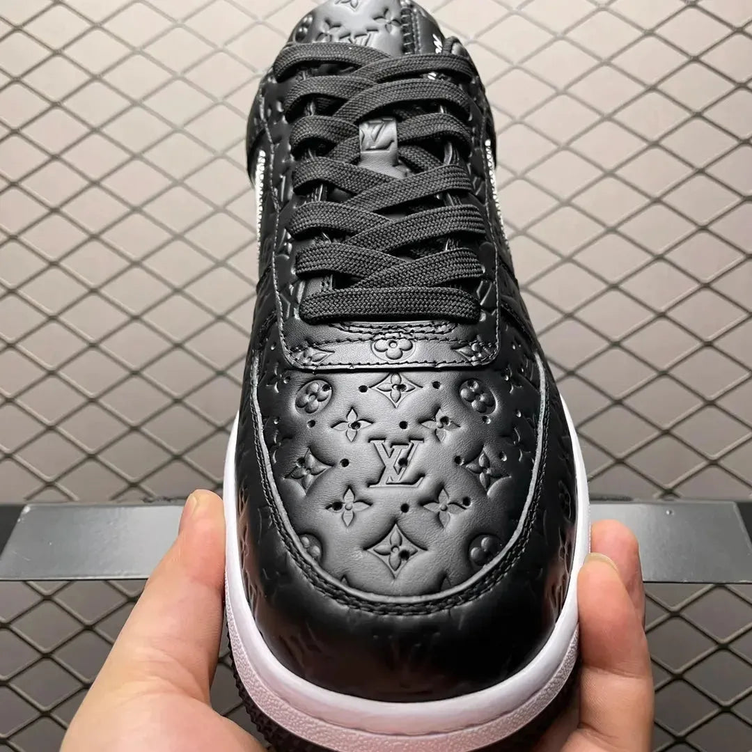 AF 1 Low x LV 'Black' Customs - Image 5