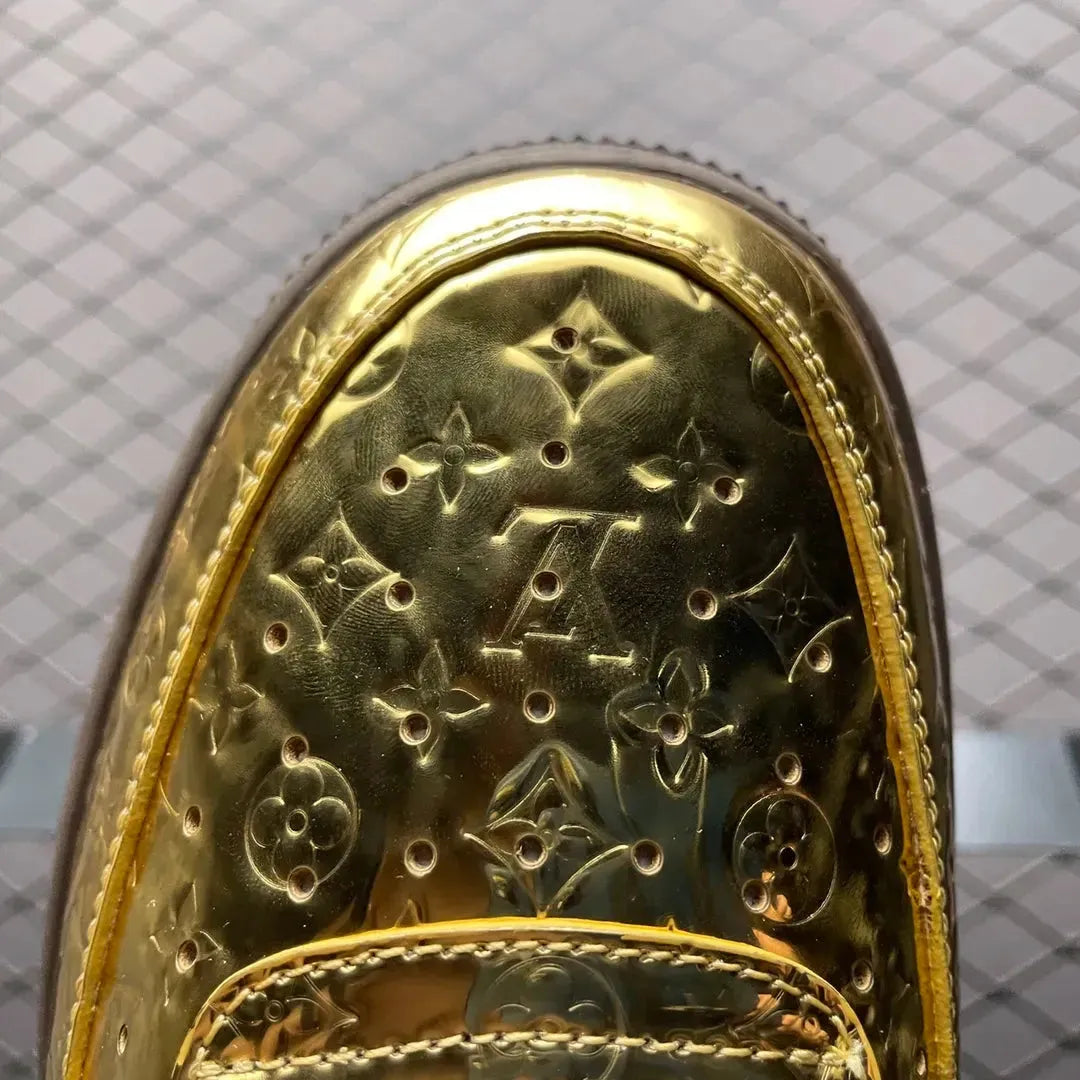 AF 1 Low x LV 'Metallic Gold' - Image 4