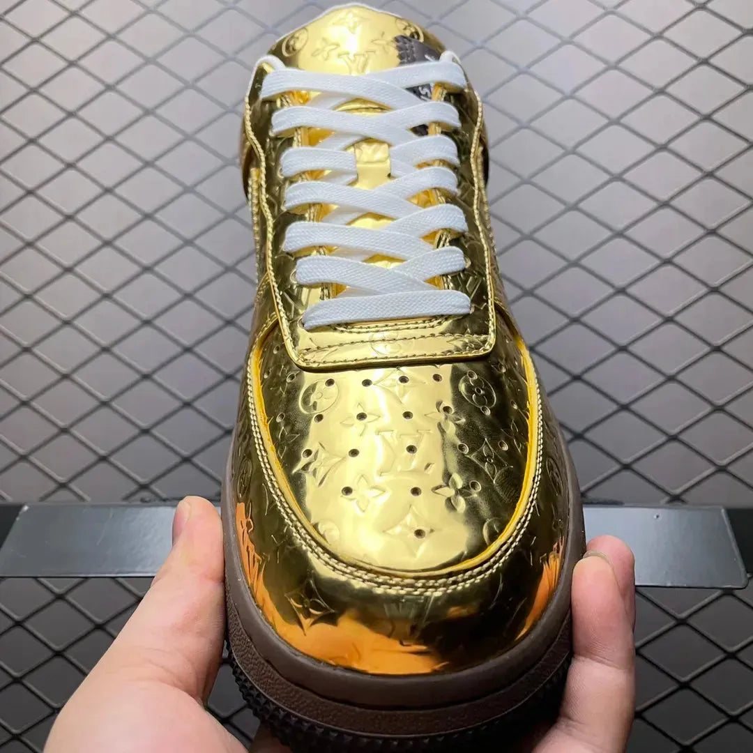 AF 1 Low x LV 'Metallic Gold' - Image 5