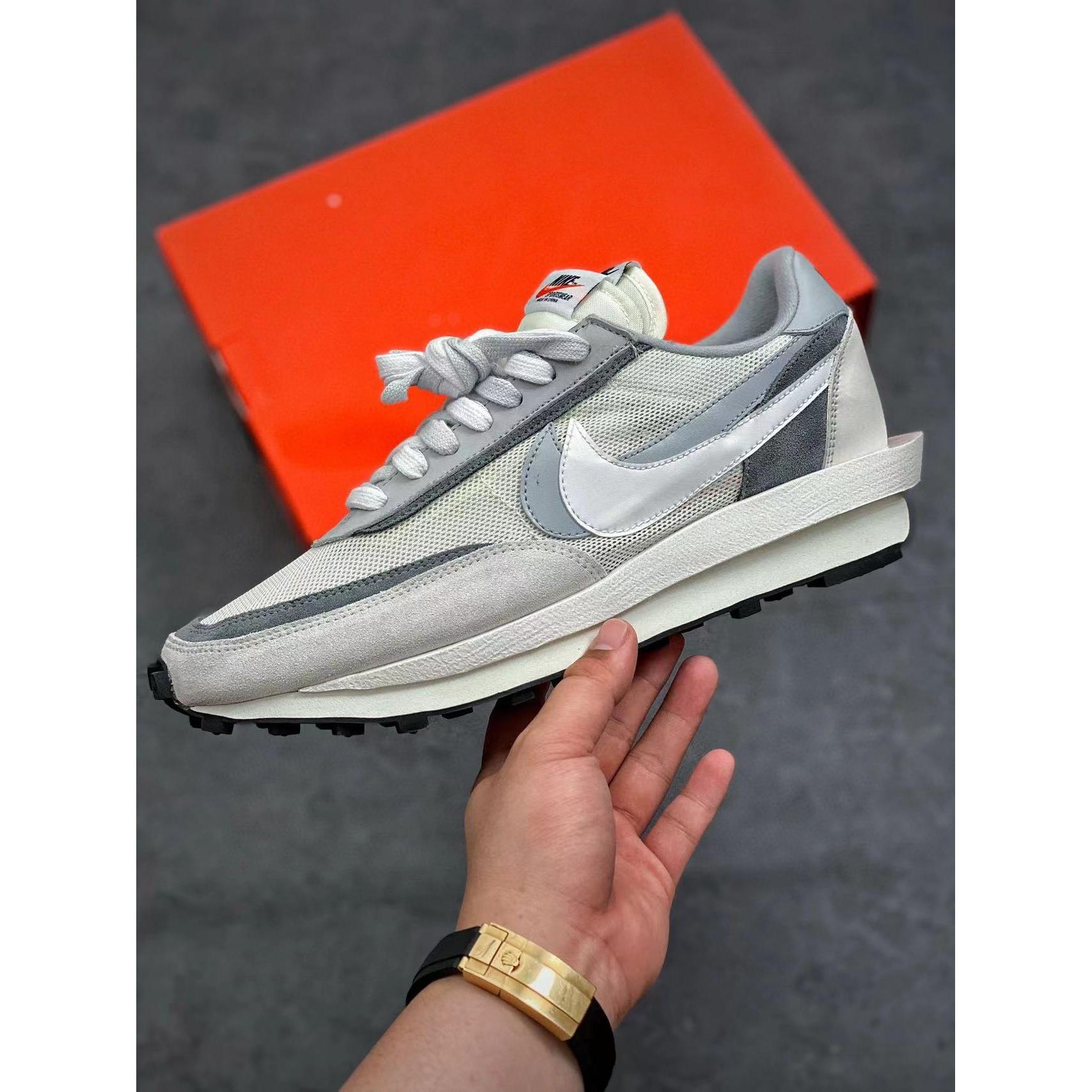 Sacai x LDWaffle 'Summit White' - Image 8
