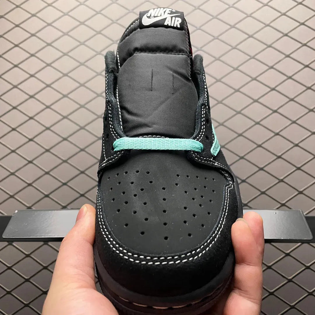 AJ 1 Retro Low x Travis Scott 'Tiffany Phantom' Customs - Image 5