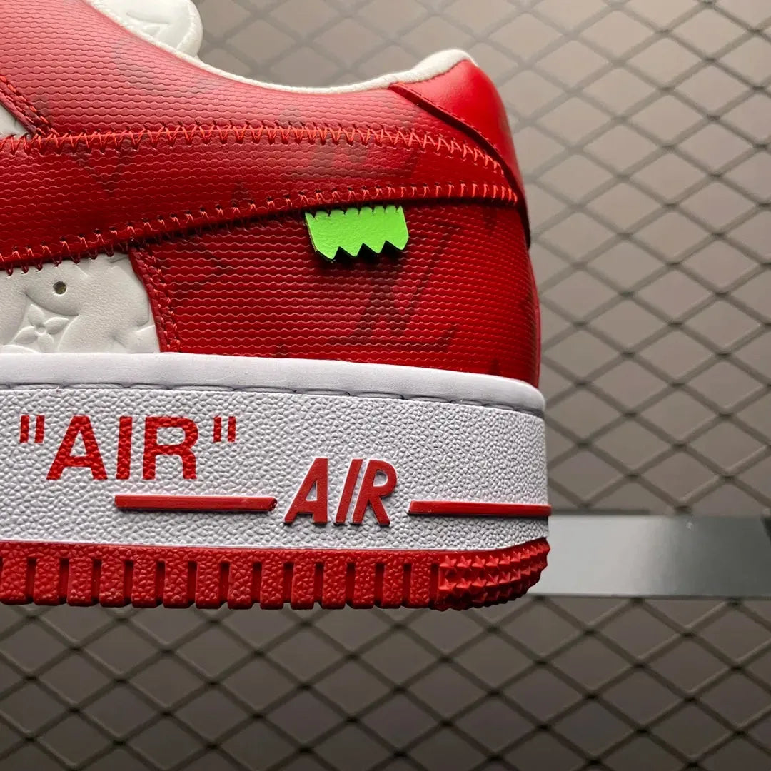 AF 1 Low x LV 'White Comet Red' - Image 3