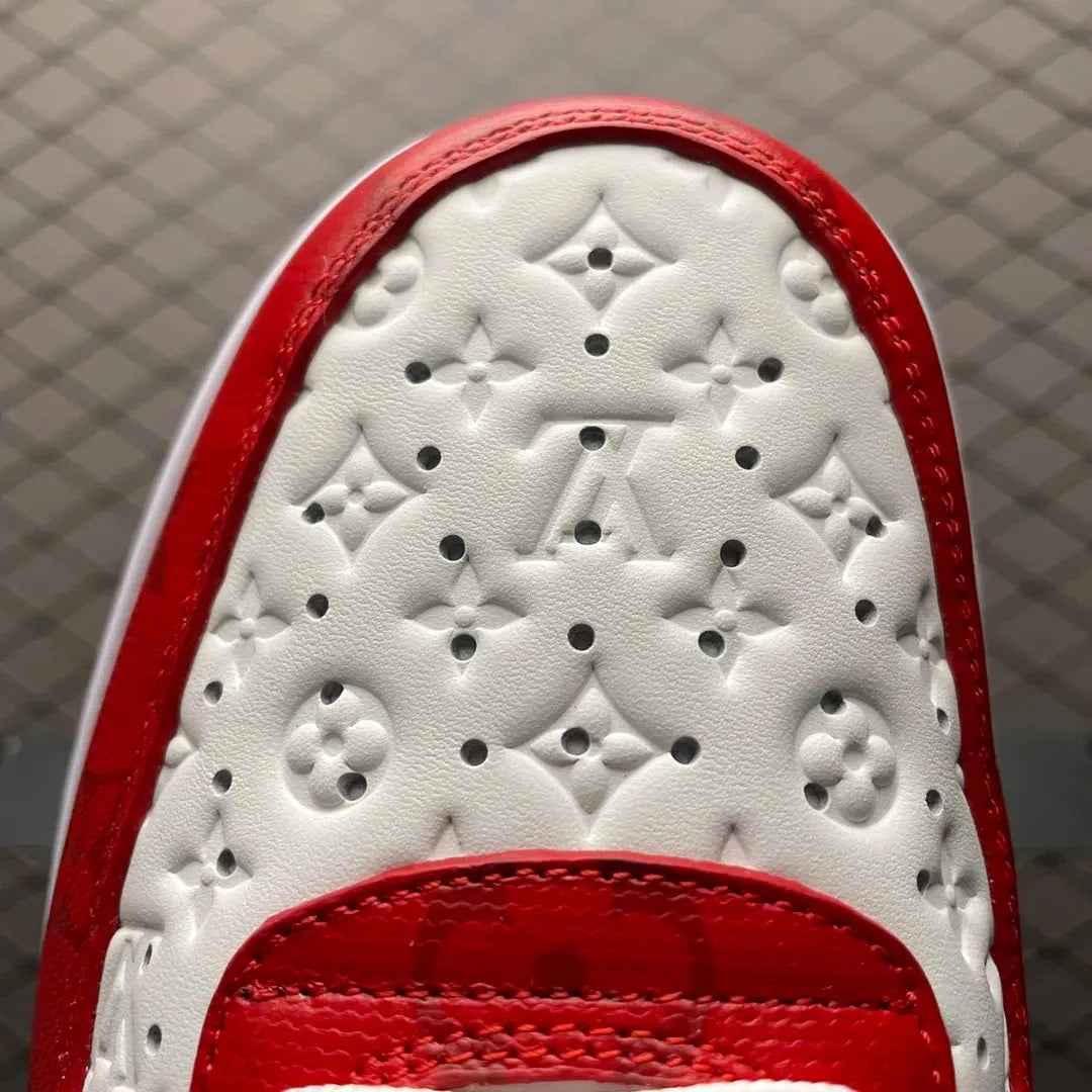 AF 1 Low x LV 'White Comet Red' - Image 4