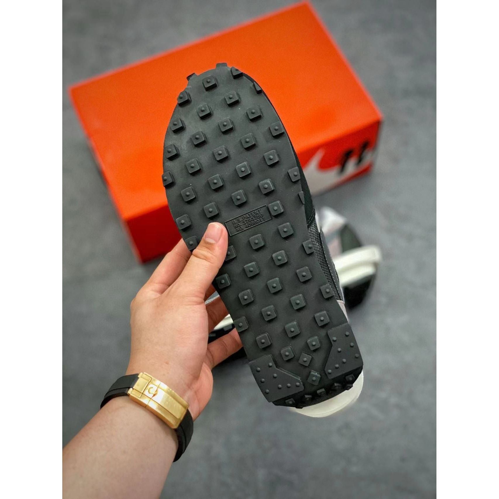 Sacai x LDWaffle 'Black' - Image 9