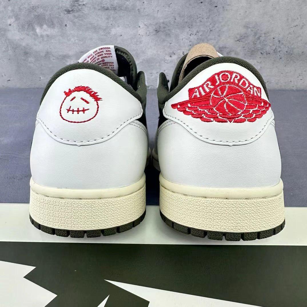 AJ 1 Retro Low x Travis Scott 'Medium Olive' - Image 6