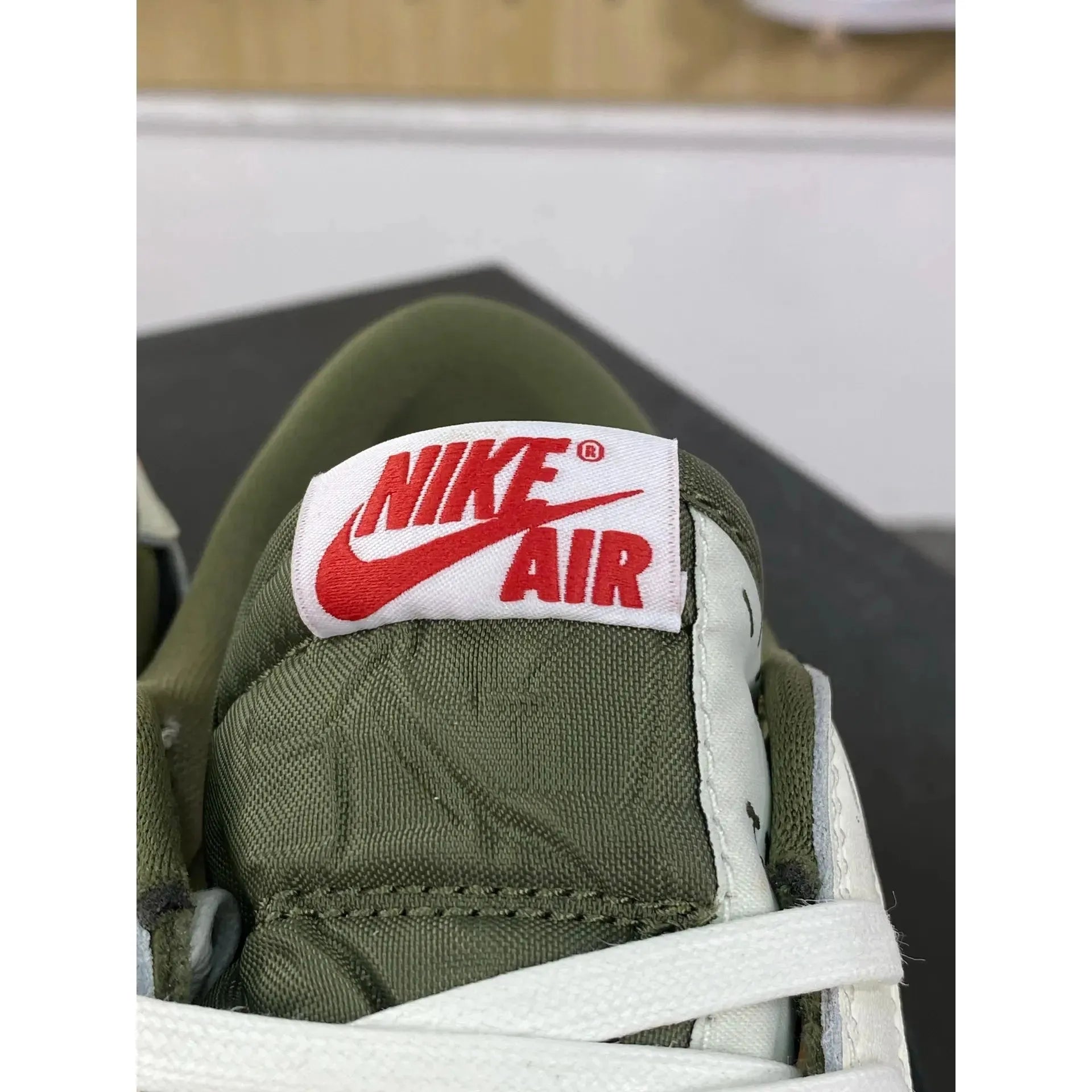 AJ 1 Retro Low x Travis Scott 'Medium Olive' - Image 9