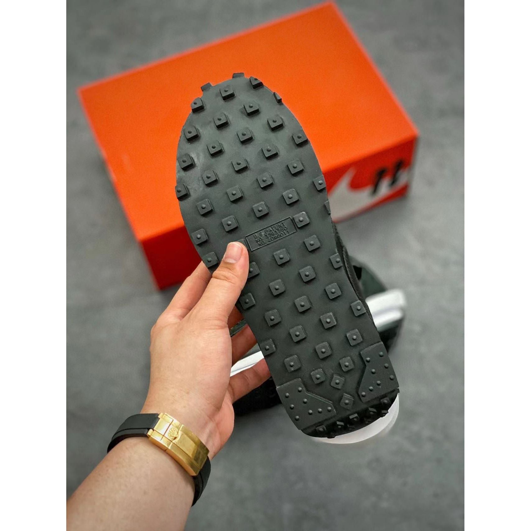 Sacai x LDWaffle 'Black Nylon' - Image 7