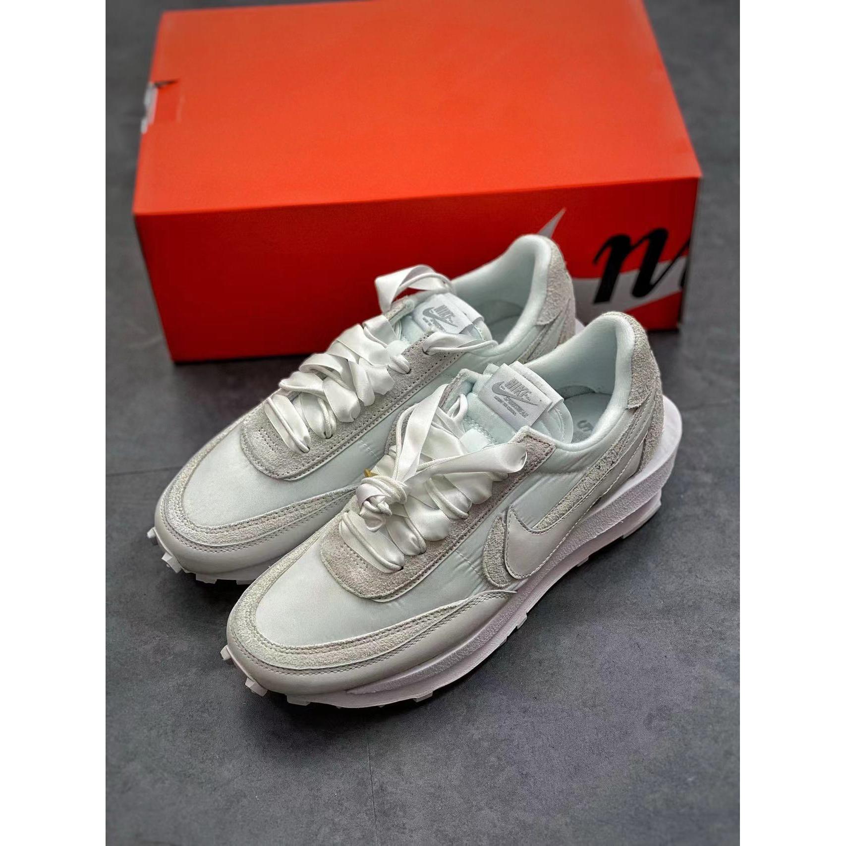 Sacai x LDWaffle 'White Nylon' - Image 10
