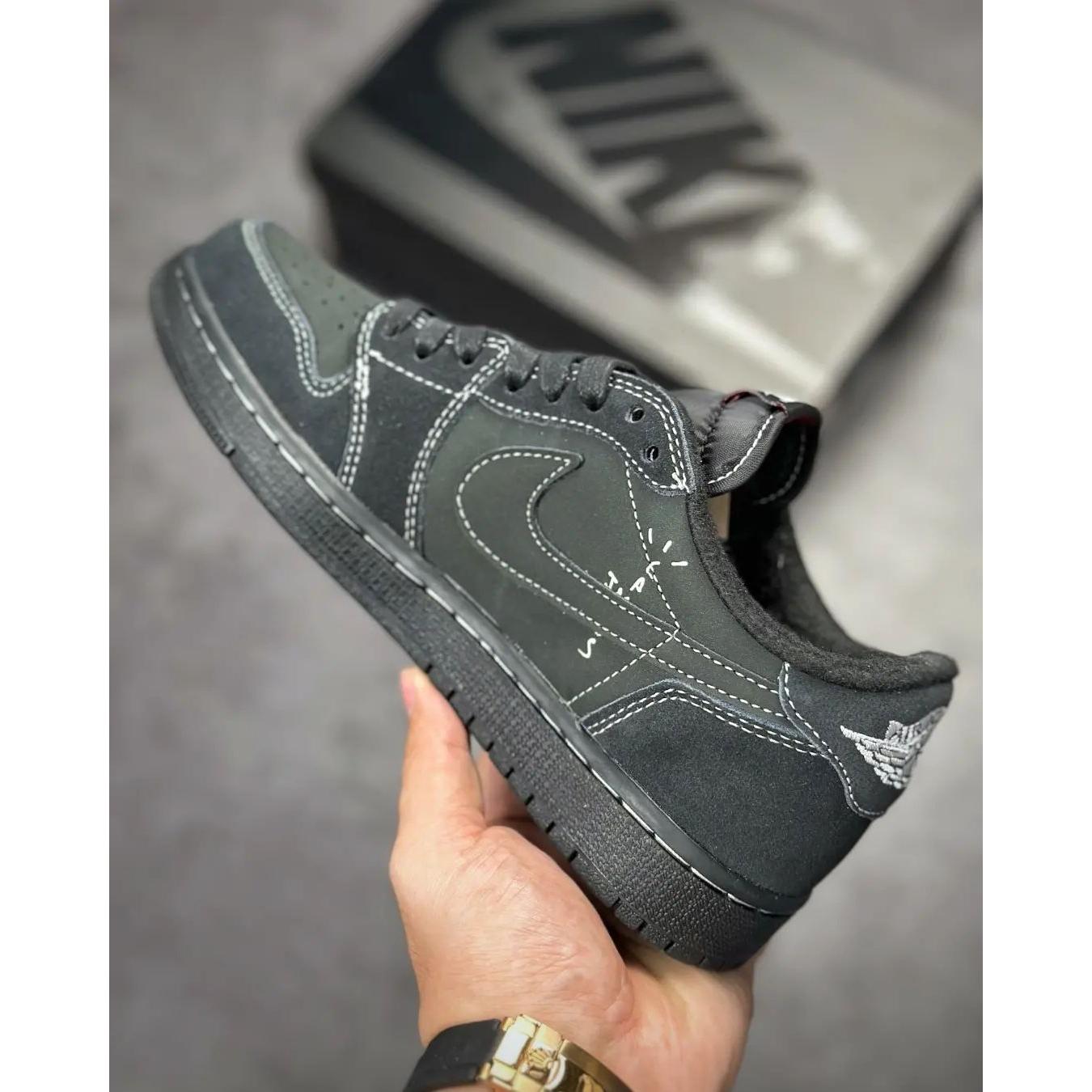 AJ 1 Low OG SP x Travis Scott 'Black Phantom' - Image 7