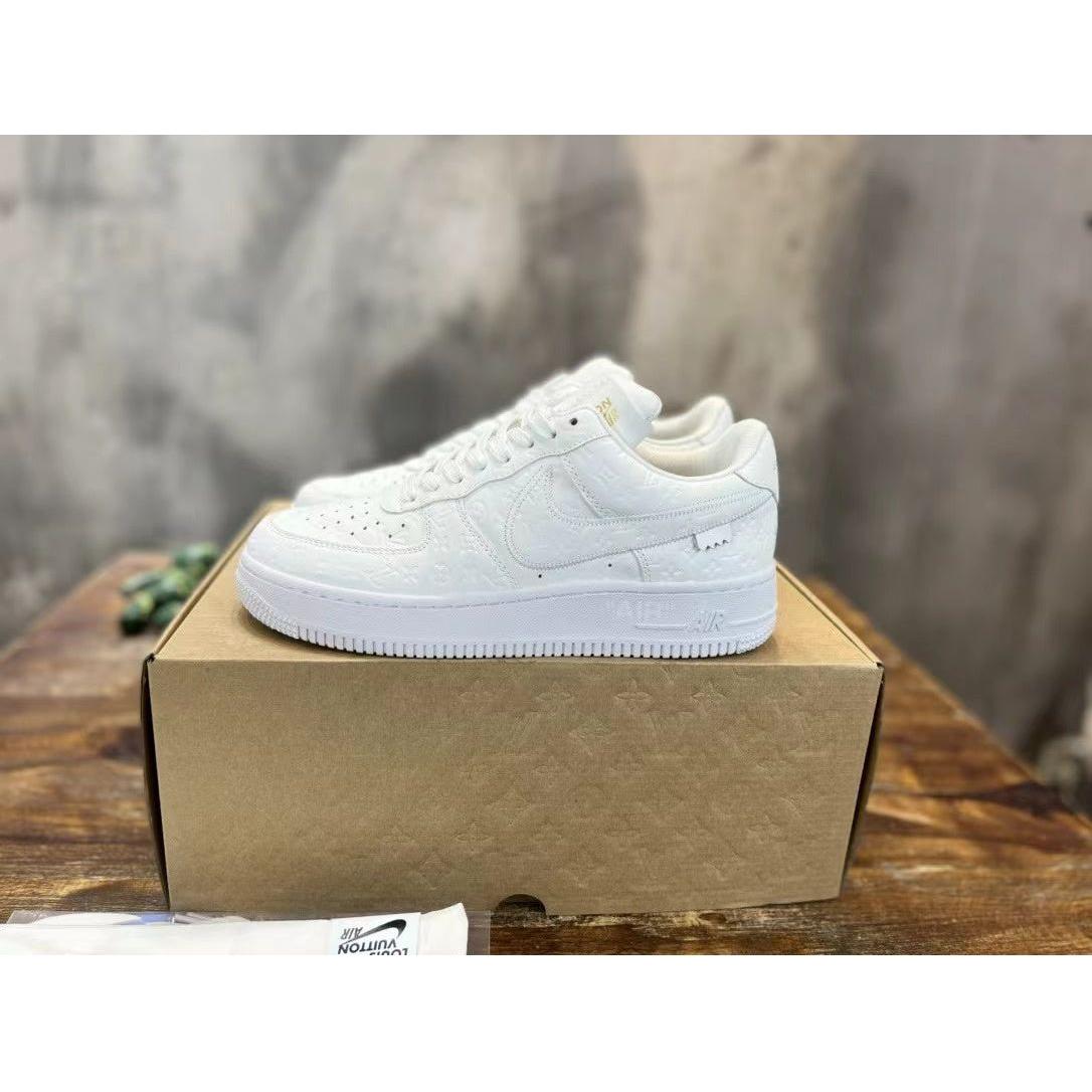 AF 1 Low x LV 'Triple White' - Image 9