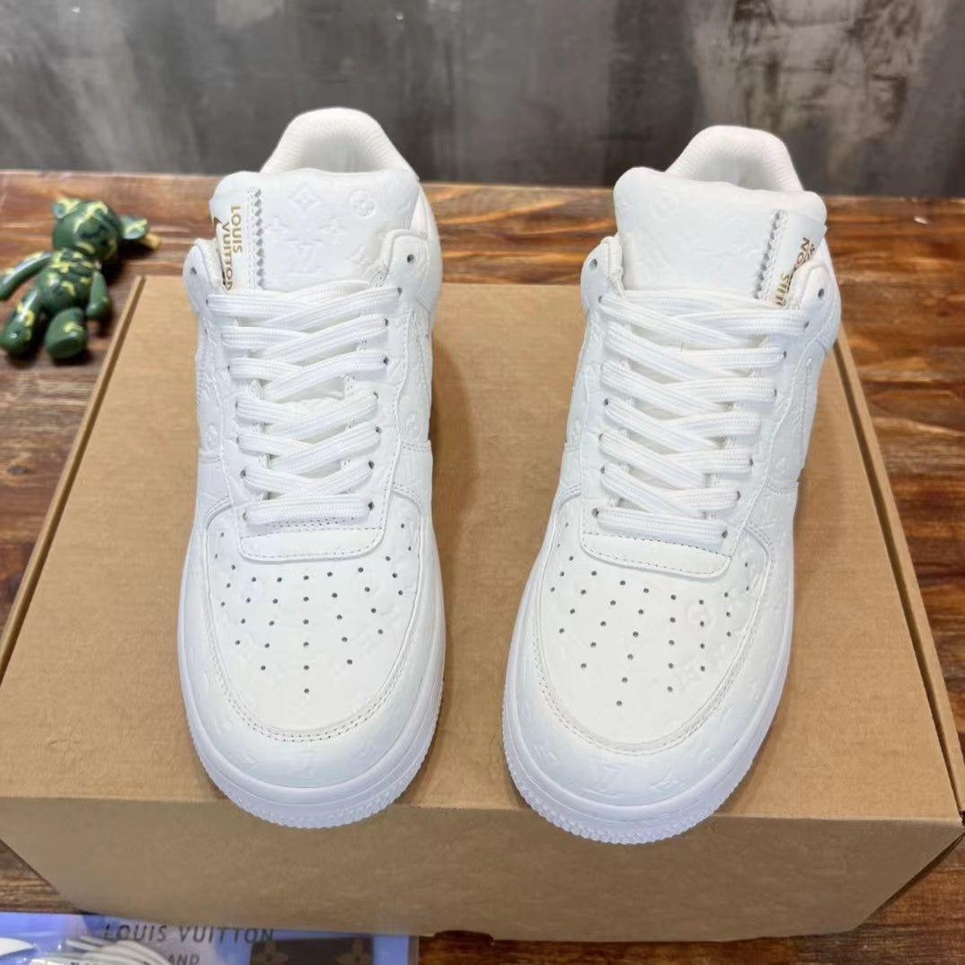 AF 1 Low x LV 'Triple White' - Image 8