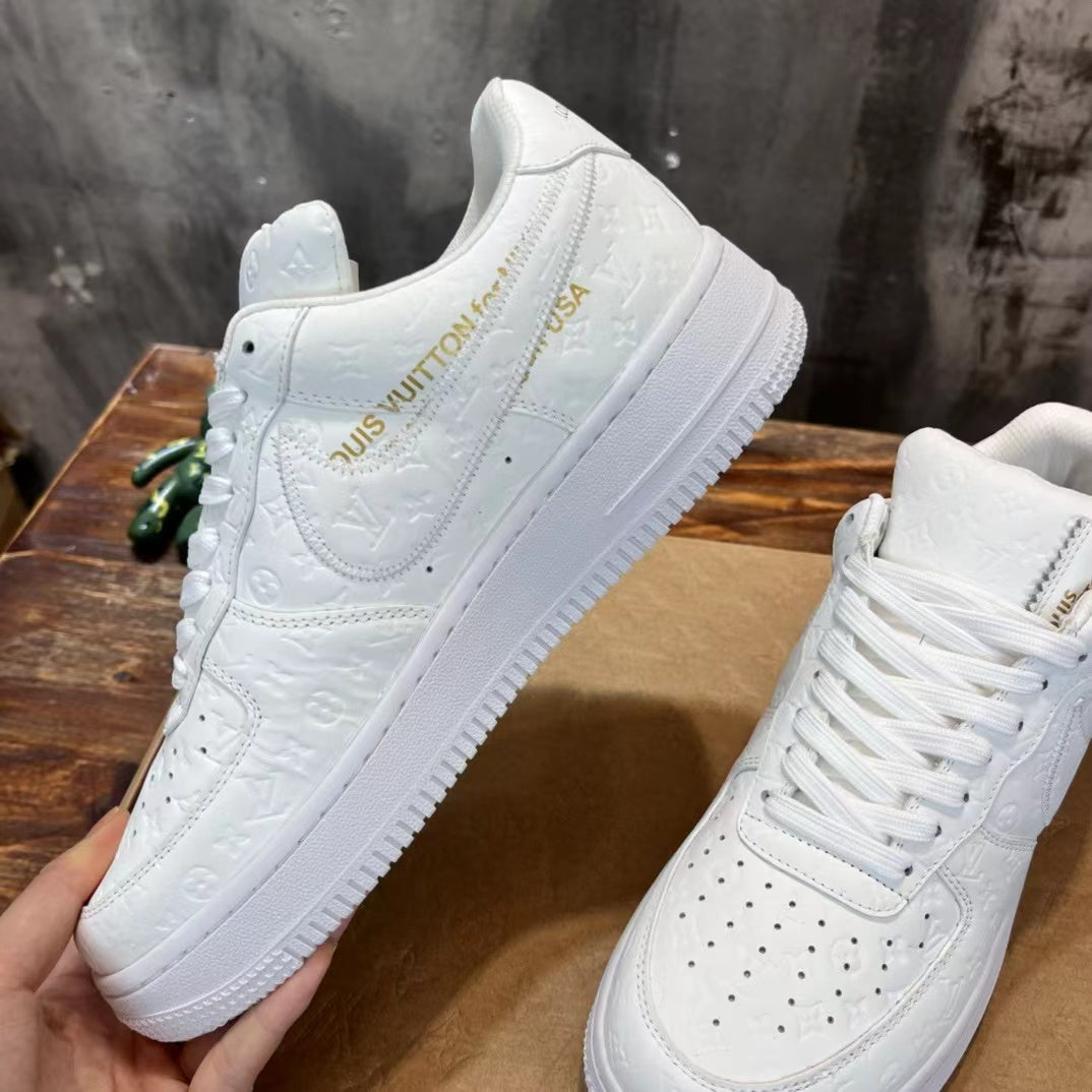 AF 1 Low x LV 'Triple White' - Image 3