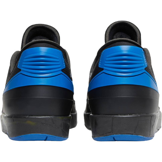 AJ 2 Low x OW 'Black Varsity Royal' - Image 3