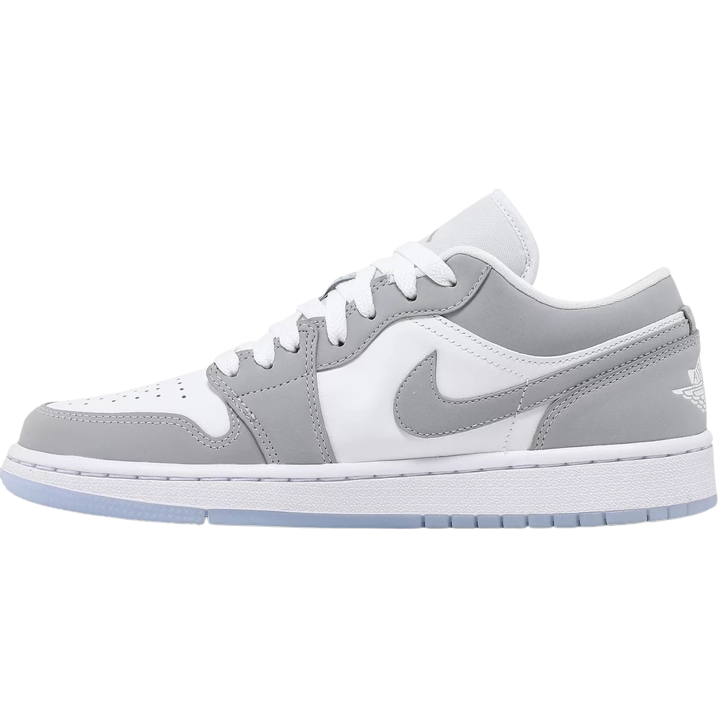 AJ 1 Low 'White Wolf Grey' - Image 2