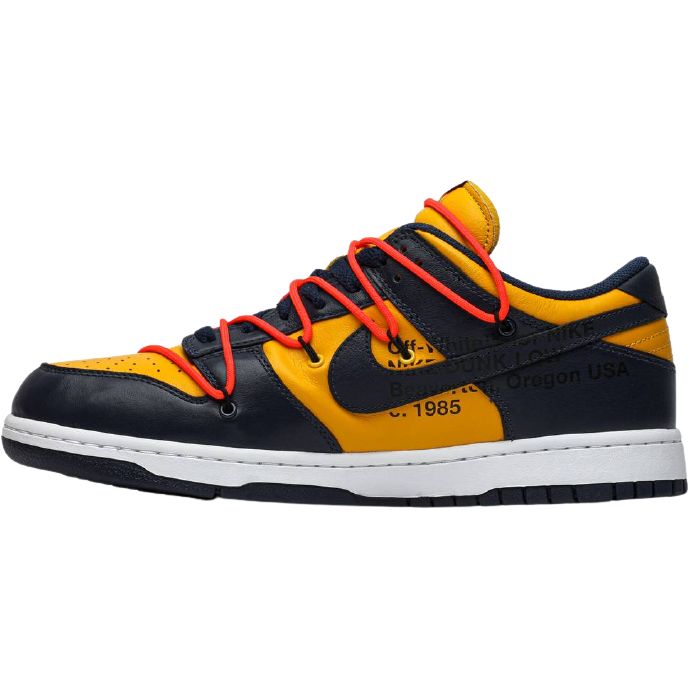 Dunk Low x OW 'University Gold' - Image 2