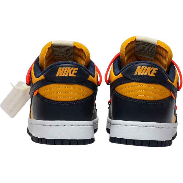 Dunk Low x OW 'University Gold' - Image 3