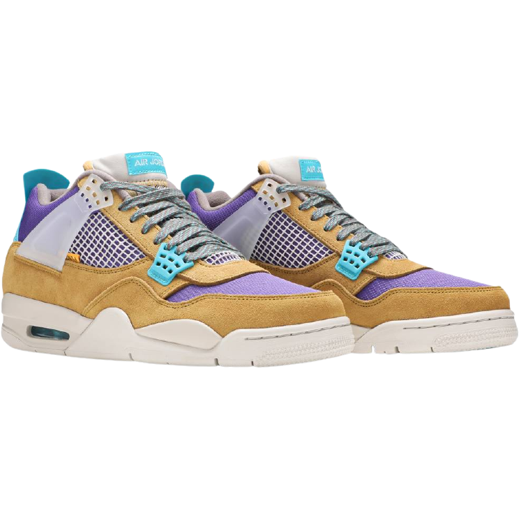 AJ 4 Retro x Union LA 'Desert Moss' - Image 4