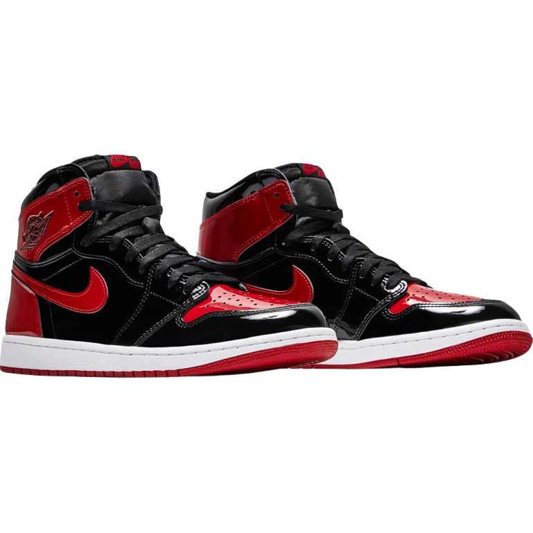 AJ 1 High 'Patent Bred' - Image 4