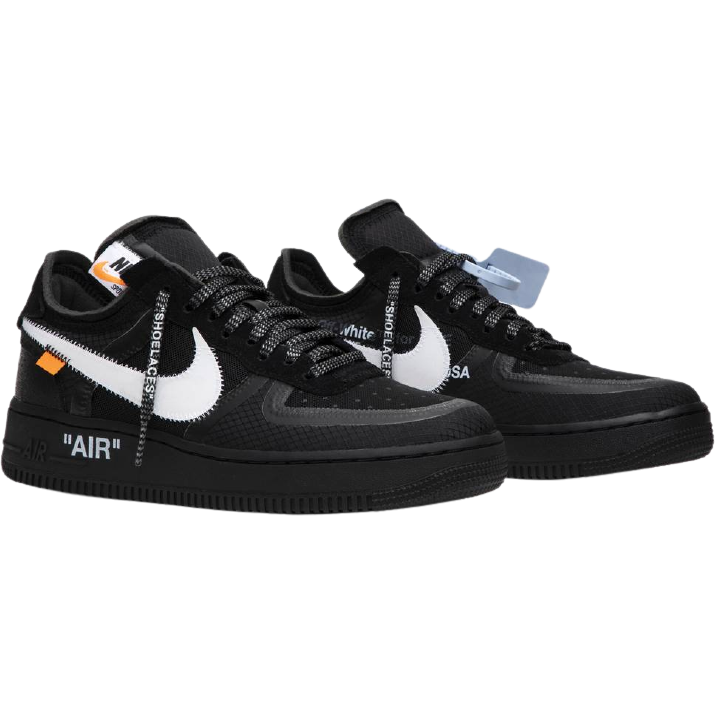 AF 1 Low x OW 'Black' - Image 4
